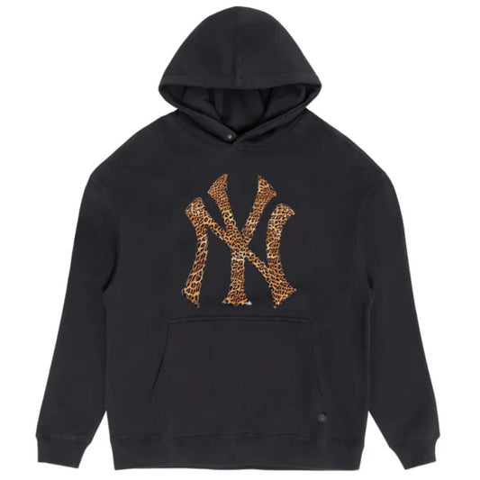 NYC LEOPARD PRINT HOODIE