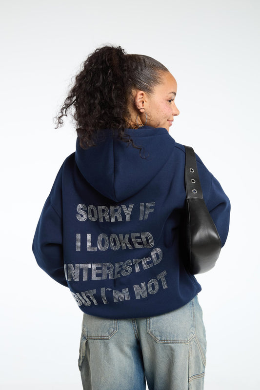 Not Interested Hoodie