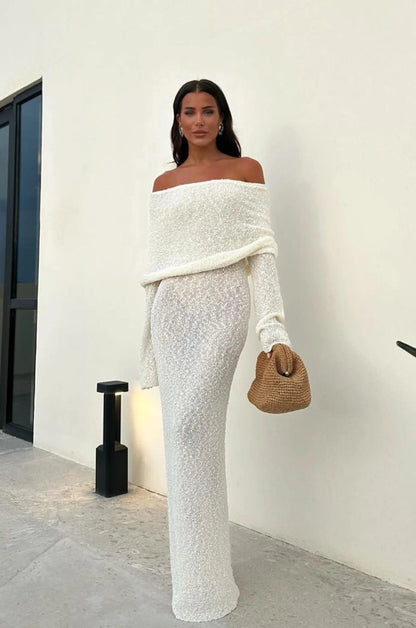 MARISOL OFF-SHOULDER MAXI